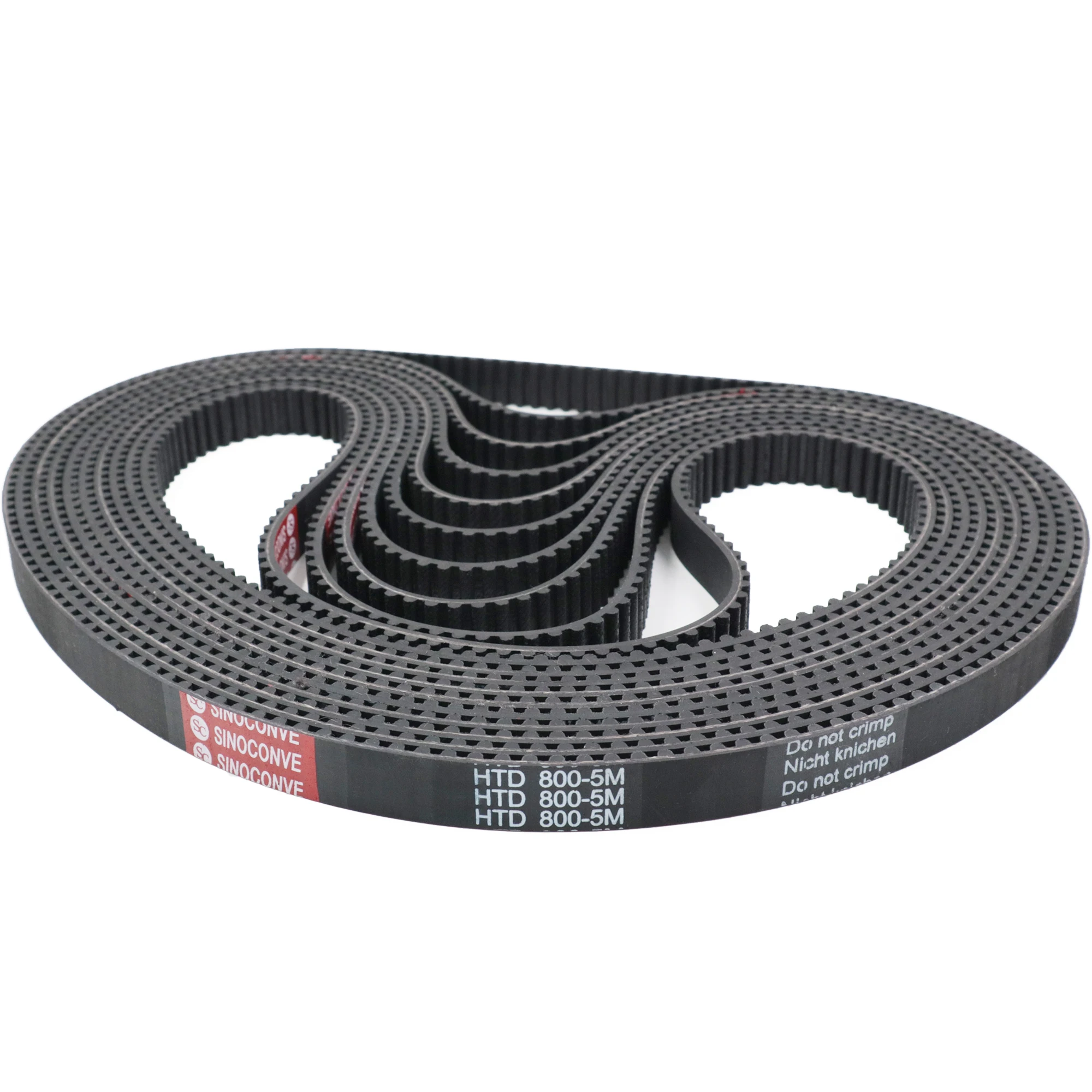 Industrial Power Transmission Rubber Timing Belt for Construction Machinery  Parts