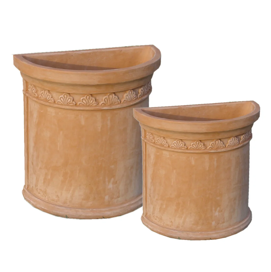 Handmade Rustic Terracotta Flower Pot for Indoor/Outdoor Plants Nursery and Home Use with Drainage Holes for Garden and Floor