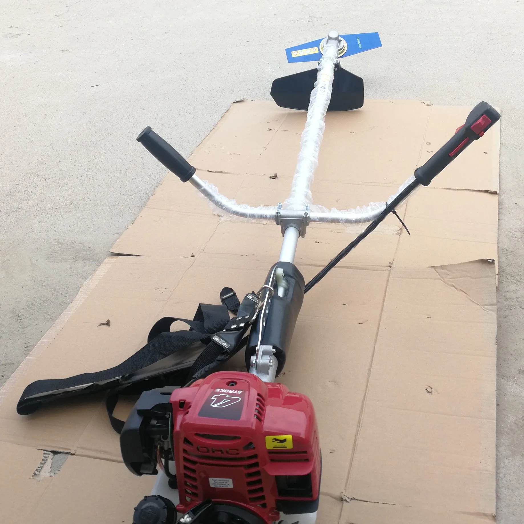 4 Stroke Engine Gasoline Brush Cutter With Gx35 Engin Power Brush ...