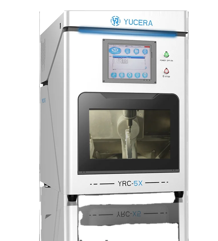 Yucera 5axis Milling Machine YRC-5X Cad Cam Milling for Dental Lab Milling Zirconia Material