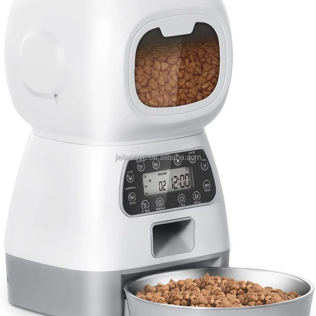 3.5l Elf Pet Feeder Automatic Feeder Fixed-point Feeder Manual Feeding ...
