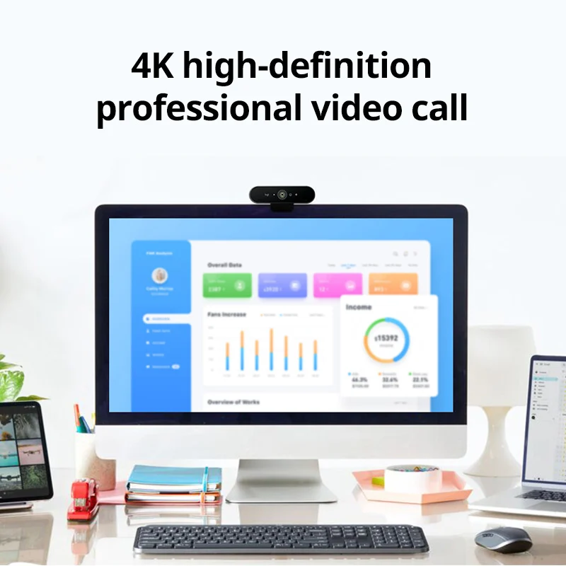 Logitech BRIO 4K C1000s Ultra HD Webcam - Streaming & Video