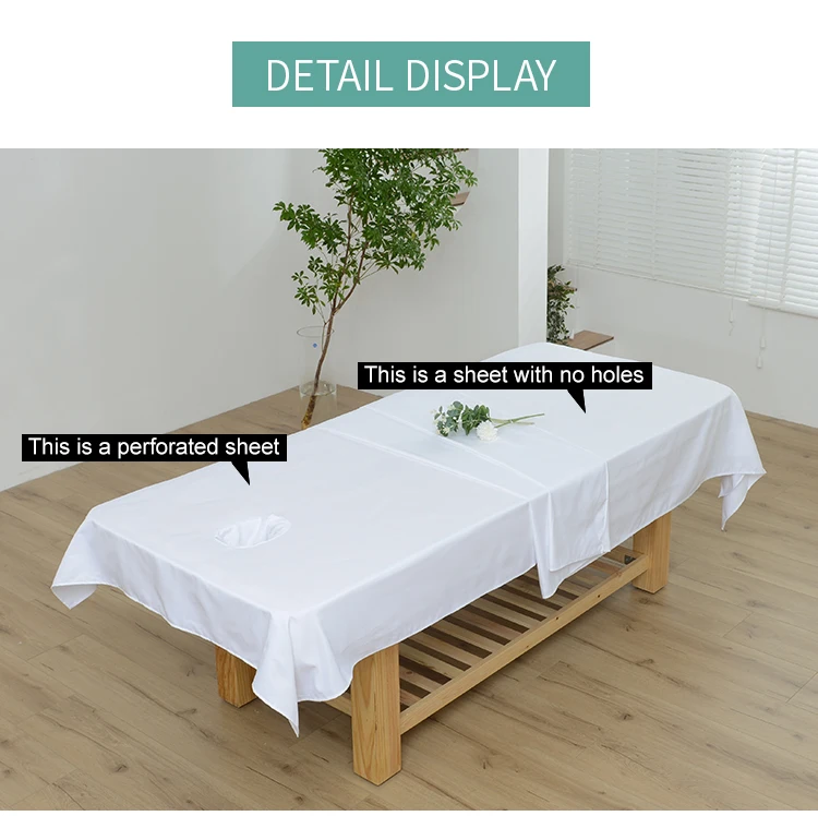 Factory Professional Customized Massage Bed Cover Spa Sheets Massage