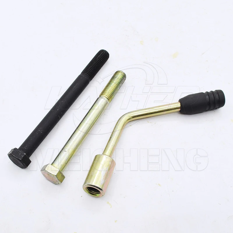 مقبض قفل عالي ومنخفض حسب الطلب من مصنع، لأجزاء غيار المحراث الدقيق الديزل، مصنوع من معدن فولاذي