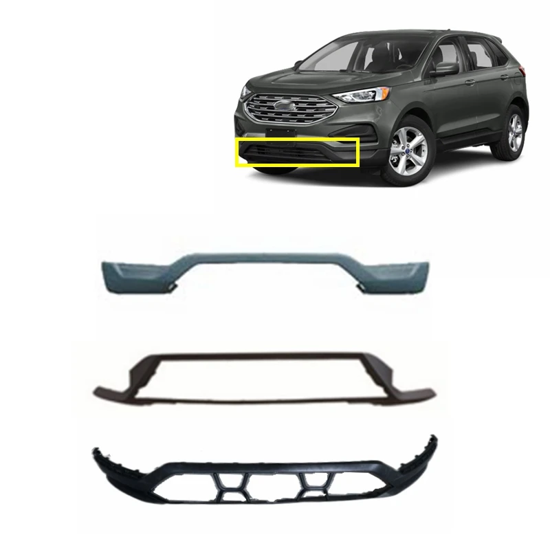 car body auto parts front bumpers lower cover lip for ford EDGE 2019 2020 2021 2022