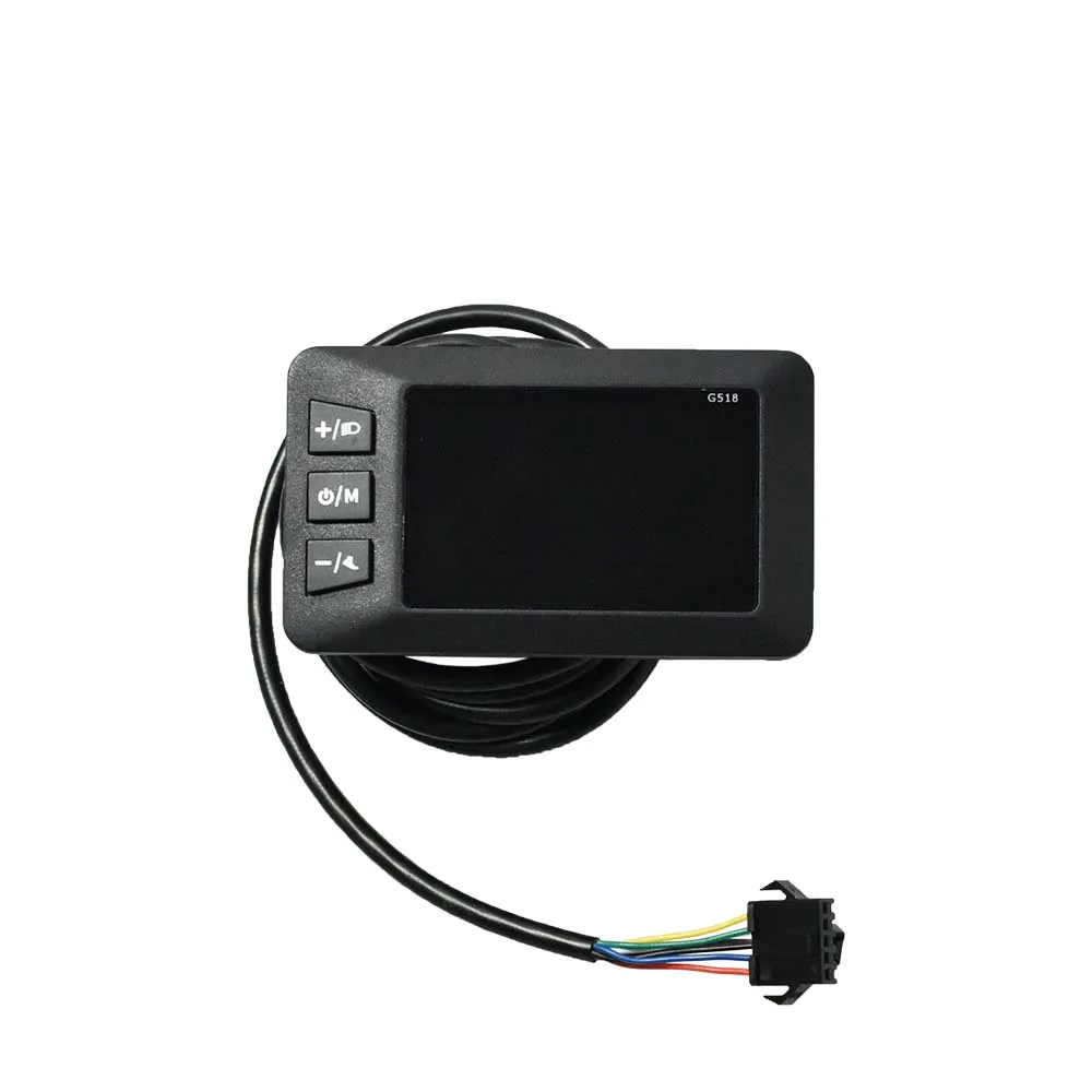 Display T5S A Colori Per E-bike, 24-72V, Connettore Impermeabile, Codici Errore, Compatibile Con Protocollo OMD NO 2