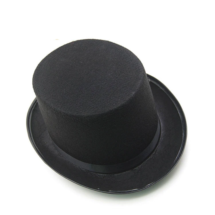 Wholesale Fun Magician Hat Magic Tricks Black Magician Hat Magic Performance Party Props Supplies