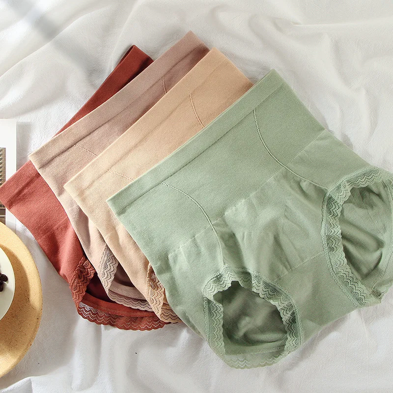 1113 bragas cómodas para mujer, bragas moldeadoras de encaje de