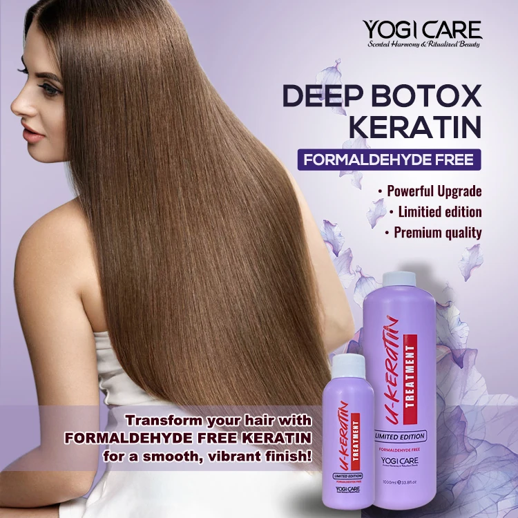 YOGI CARE Keratin Hair Treatment - Smooth & Nourish