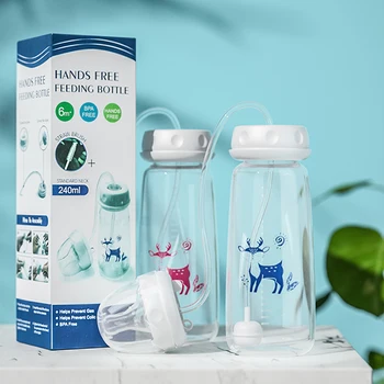 Baby Bottle Hands Free Trending Top Quality Baby Milk Bottle Standard Milk Feeding Infant Bottles