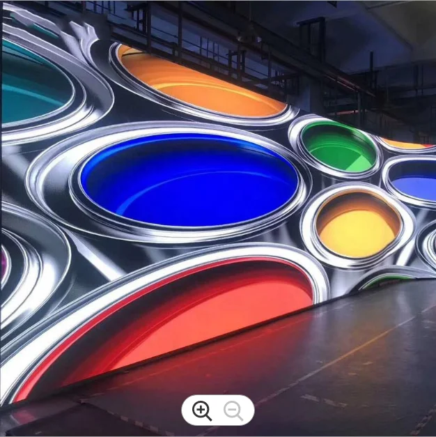 P3.91Stage background video wall rolling LED display rental Lightweight led panel for publicity outdoor 10