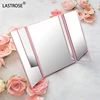 Pink makeup mirror