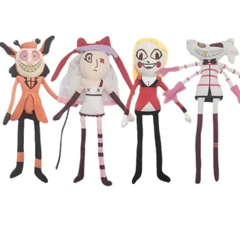 4 Styles Hazbin Hotel Alastor Plush Toy Soft Animal Stuffed Cute ...