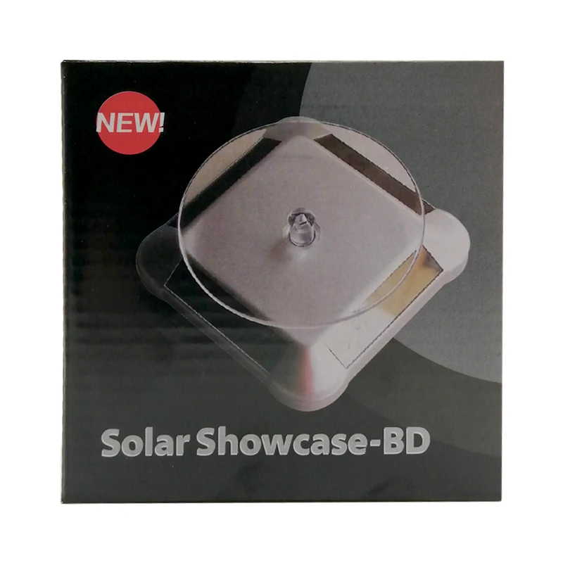 Solar or Battery Powered Rotating Display Table BaodingJjewelry Display Stand