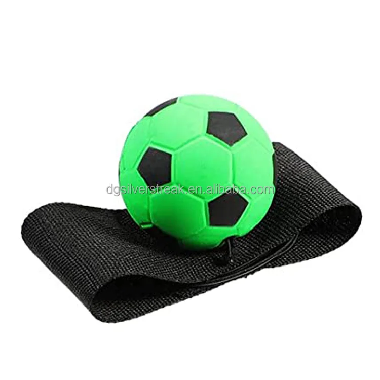 Wholesale Rubber Foam Wrist Return Ball Handball Highelastic Rubber
