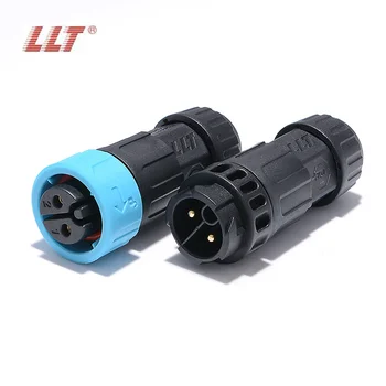 Llt M19 2 3 4 Pin Docking Waterproof Connector Ip68 Circular Led Power ...