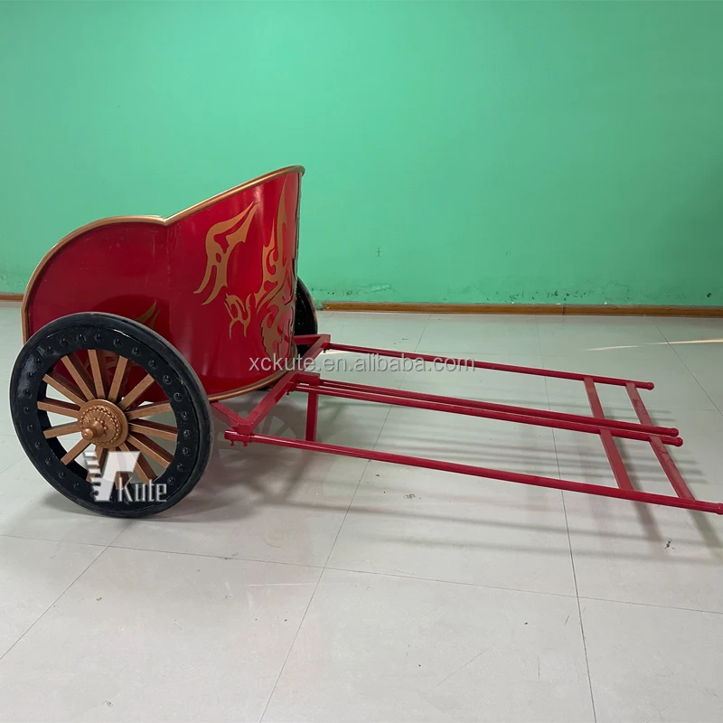 Two Wheel Chariot with Fast Shipping Classic Horse Wagon Pony Carriage for Sale