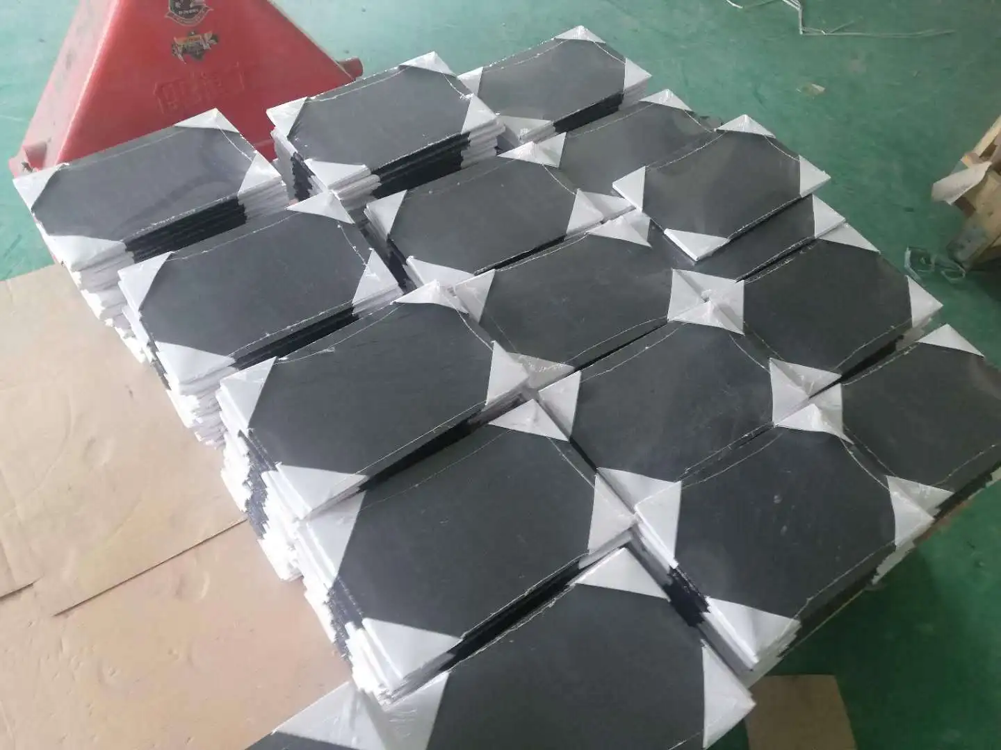 Rectangle Square Natural Rock Stone Serving Sushi Steak Restaurant Dinner Dishes Plate Black Tray Slate Cheese Platter Board