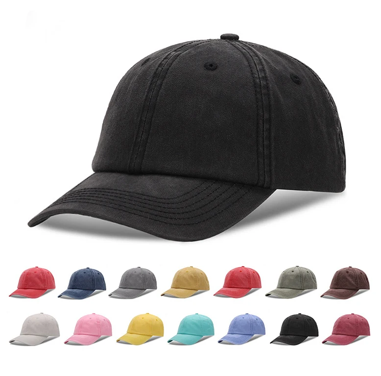 High Quality Unstructured Custom Blank Dad Hats, Dad Caps Snapback