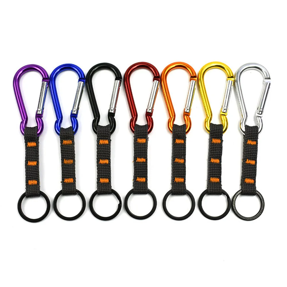Custom Paracord Carabiner Keychain For Camping And Hiking_voghion.com