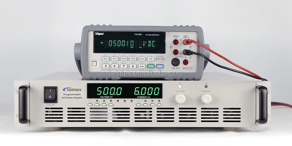 Programmable 5000V 4000V 3000V 2000V 1500V 1000V Adjustable Lab High Voltage DC Power Supply 3000W with Digital Communication