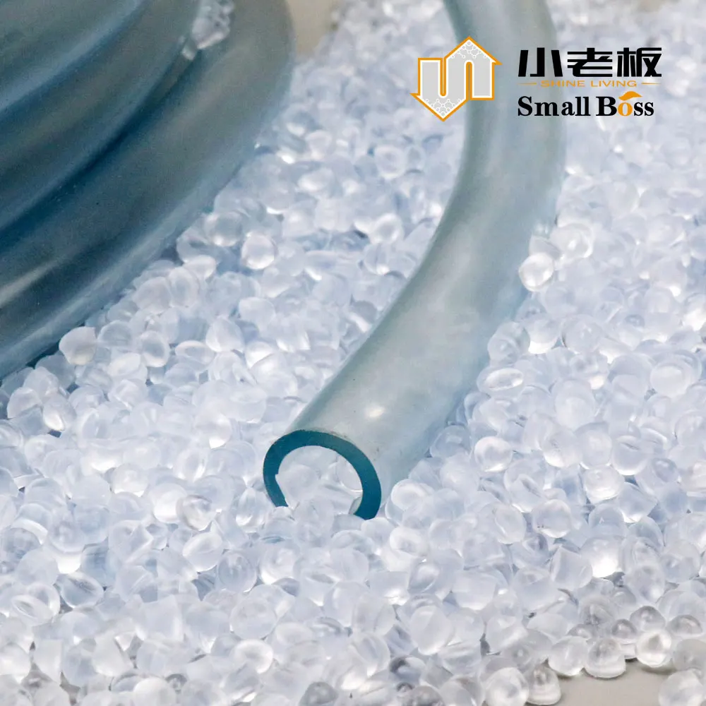 Dinp Pvc Granules Food Grade Pvc Spiral Steel Wire Hose Hygienic Pvc Transparent Suction Hose