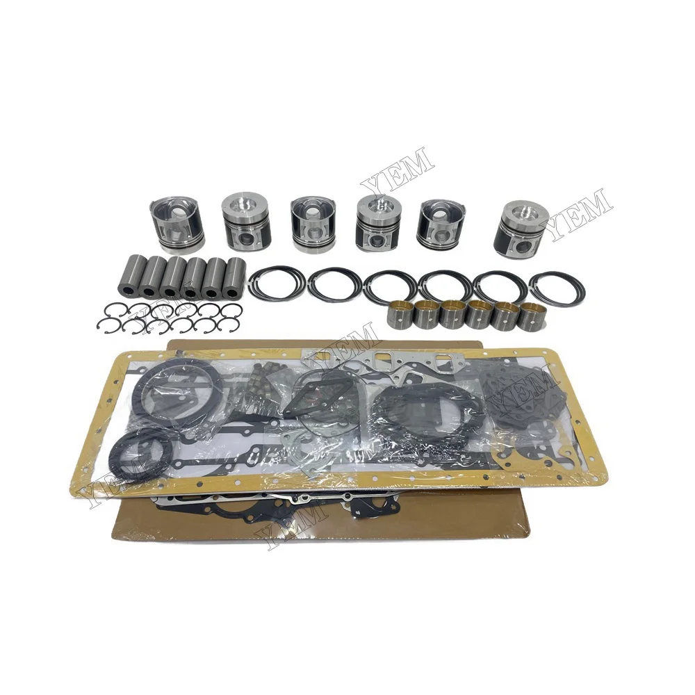 Engine Rebuilding Kit With Cylinder Gaskets Piston Rings Compatible for Caterpillar 3066 Universal Engine Parts 5
