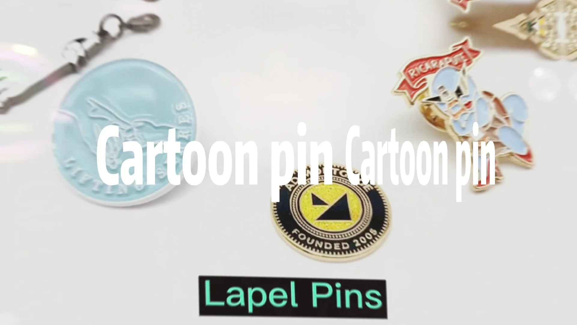 Manufacturer Custom Wholesale Metal Badge Plated Enamel Pins Logo Pin