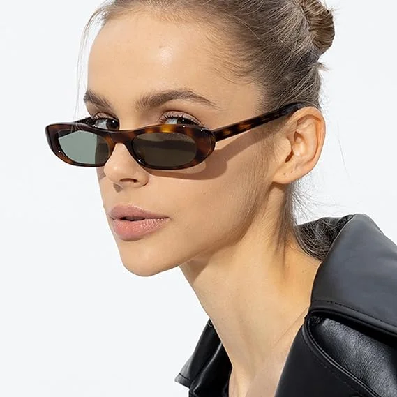 Occhiali Da Sole Oversize Unisex Con Protezione UV400 - Montatura Mista Metallo E PC, Design Alla Moda