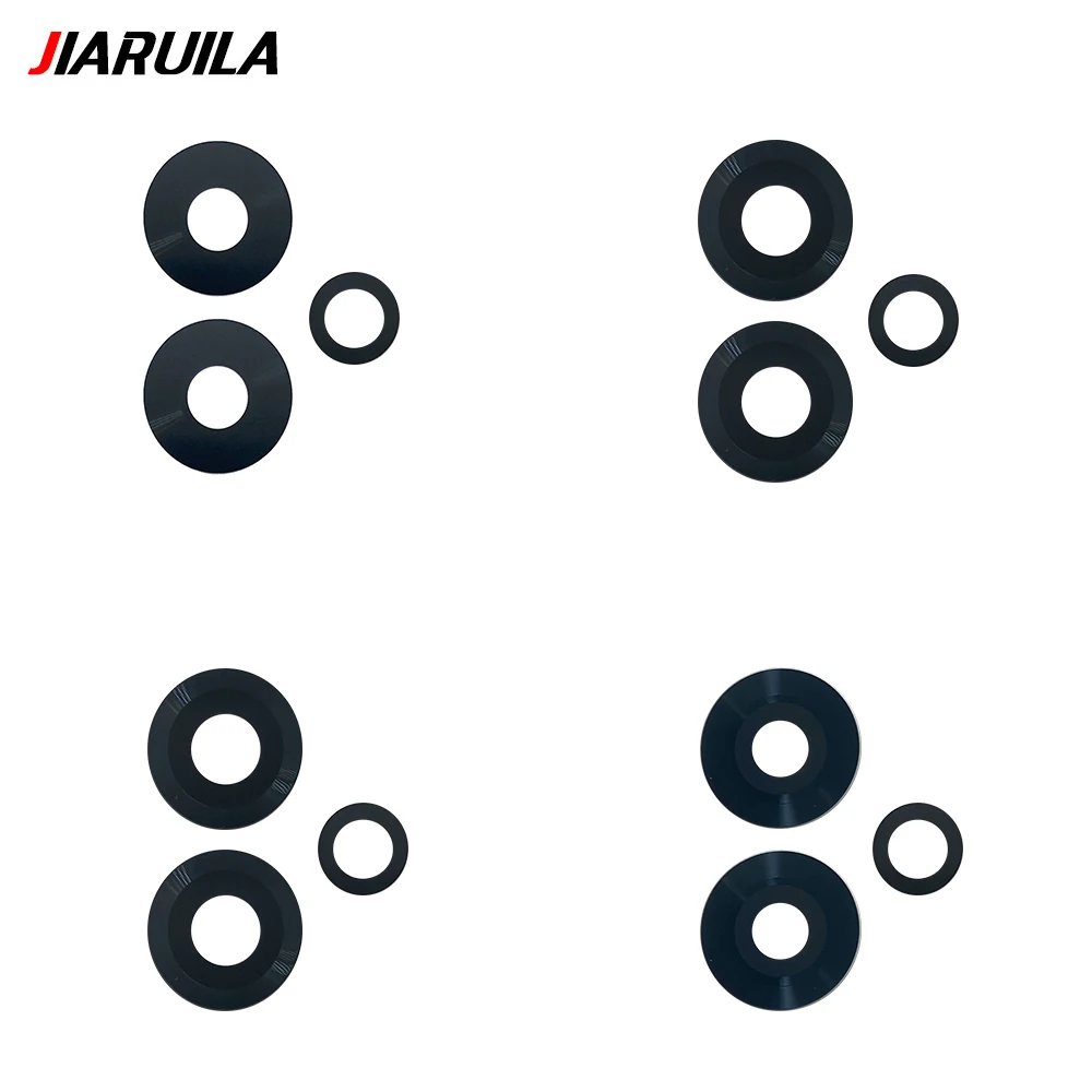Lot De 3 Lentilles Caméra Arrière Pour Xiaomi Redmi Note 12 4G - Noir - Neuf - Marque GLOBALSTOCK