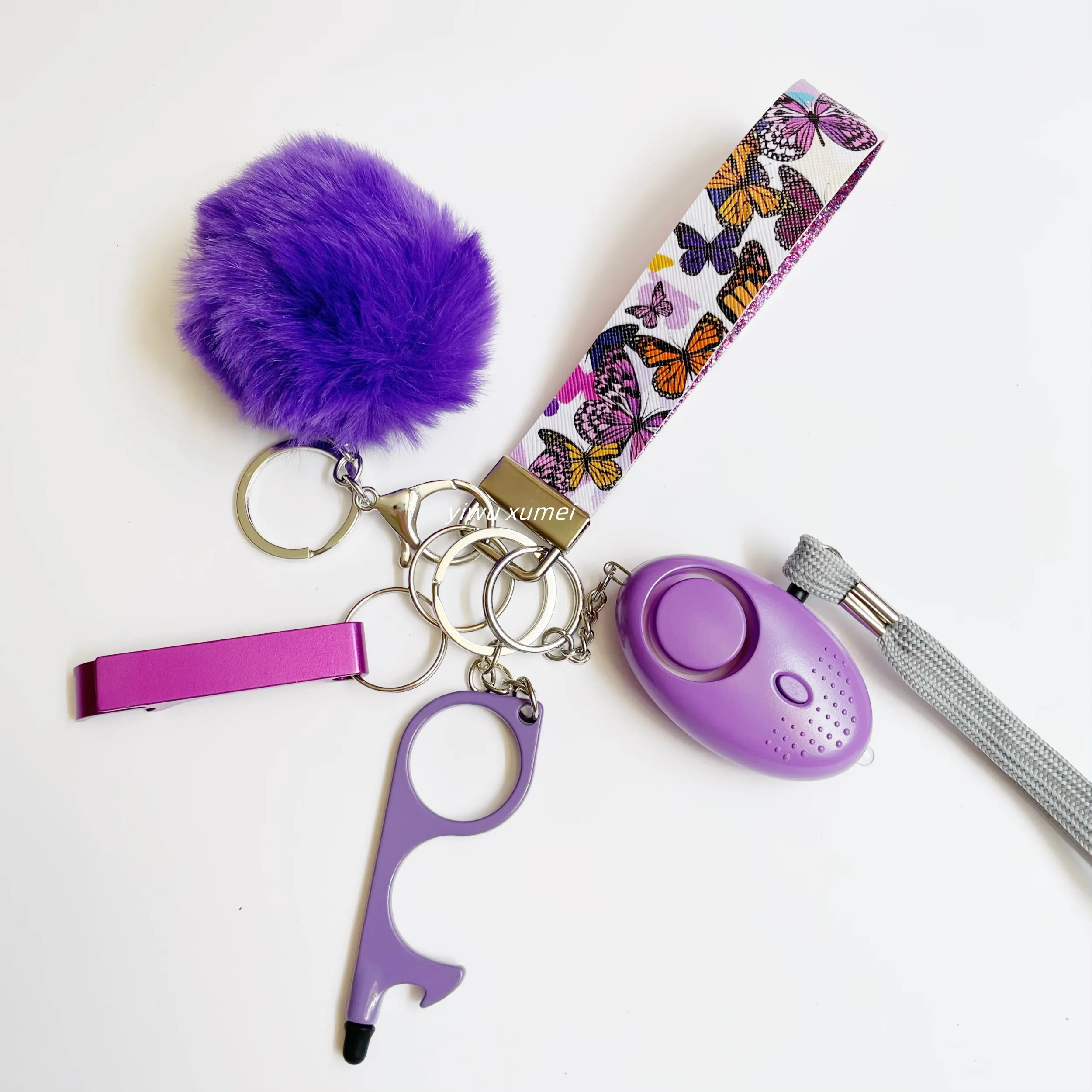 Alarm Women Self Defense Keychain Personal Alarm Keychain Sos