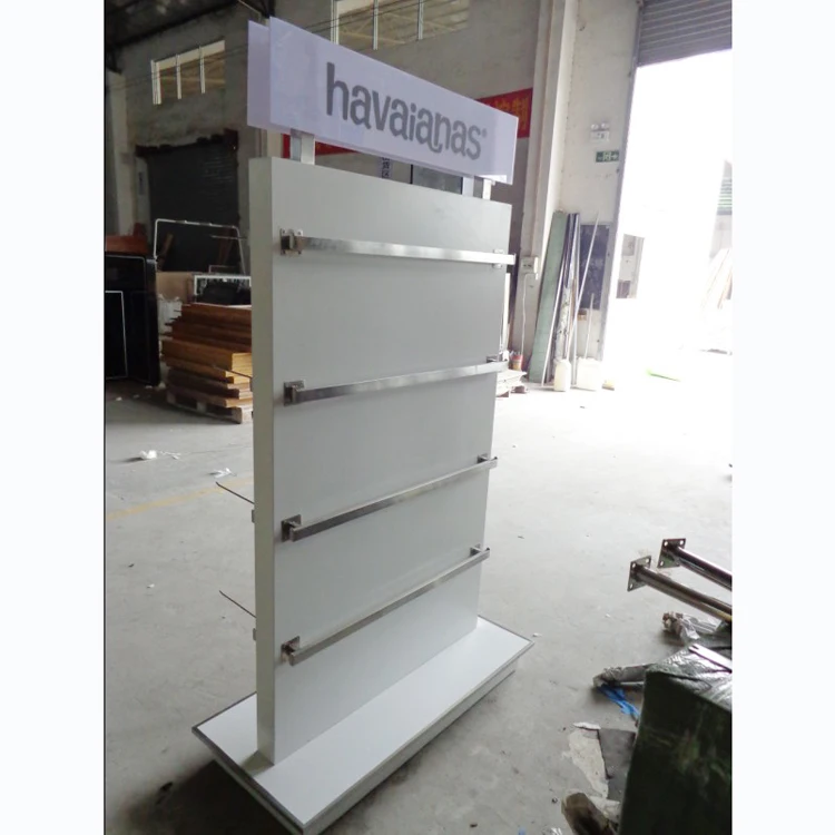 Metal Floor Hook Display Stand for Socks