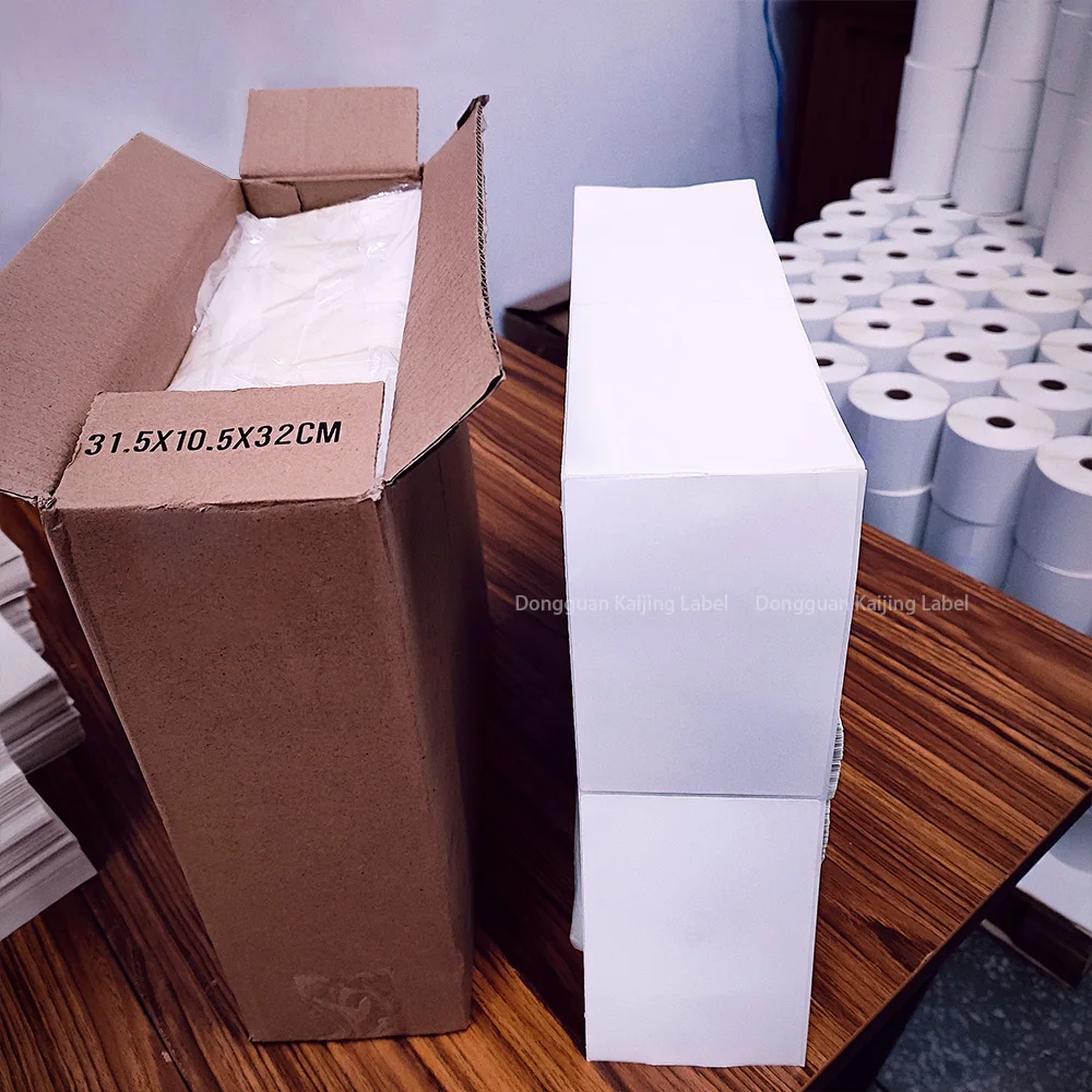 4x6 Thermal Labels 5000 Adesiva 10x15 Etiqueta Sticker Thermal Label Printer for Supermarket Use Brasil Express Shipping factory