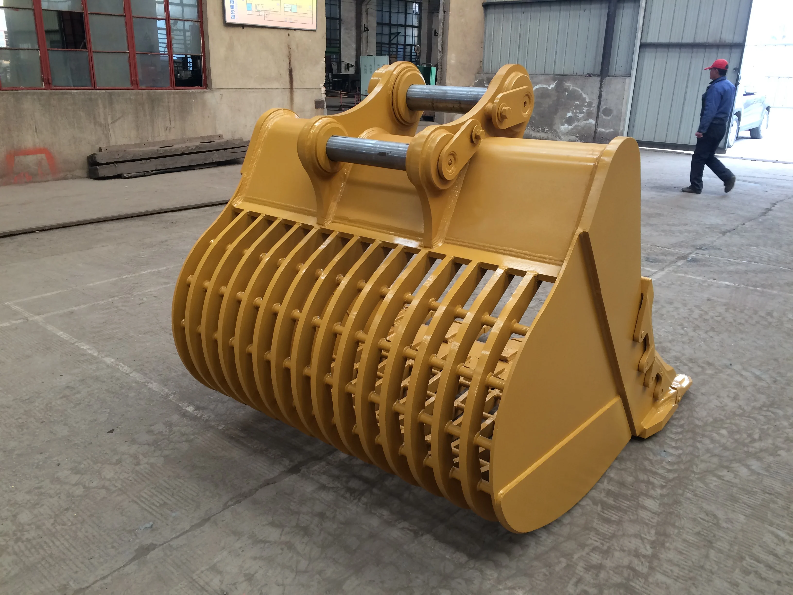 Professional Manufacture Heavy Duty Excavator Skeleton Loader Bucket ...