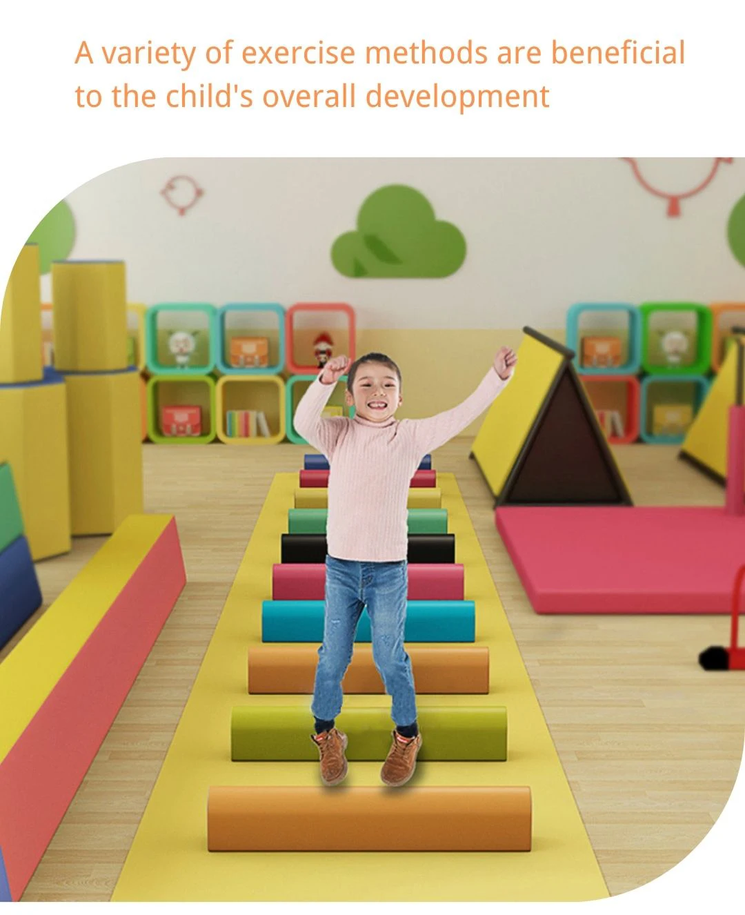 Moetry Intergrated Kids Therapy Training Set Children Gym Equipment