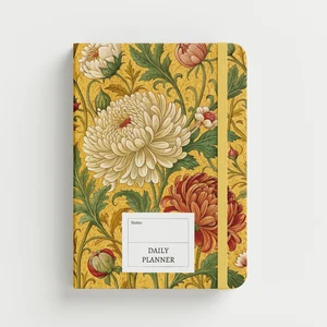 2026 Customizable Hardcover Daily Planner Undated Journal with Elastic Band and Goal Setting PU Cover Wholesale