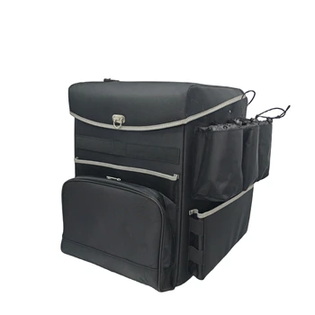 Heavy Duty Medium Cleaning Caddy Tool Carrier Portable Housekeeping Tool Bag Wheel Cart Hotel Mobile Cleaning Trolley