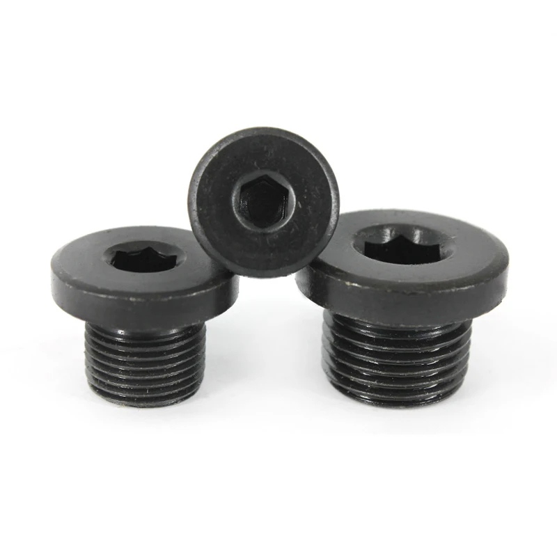 DIN908 40mm Steel Hex Socket Head Screw Plugs Internal Drive Metric Measurement System
