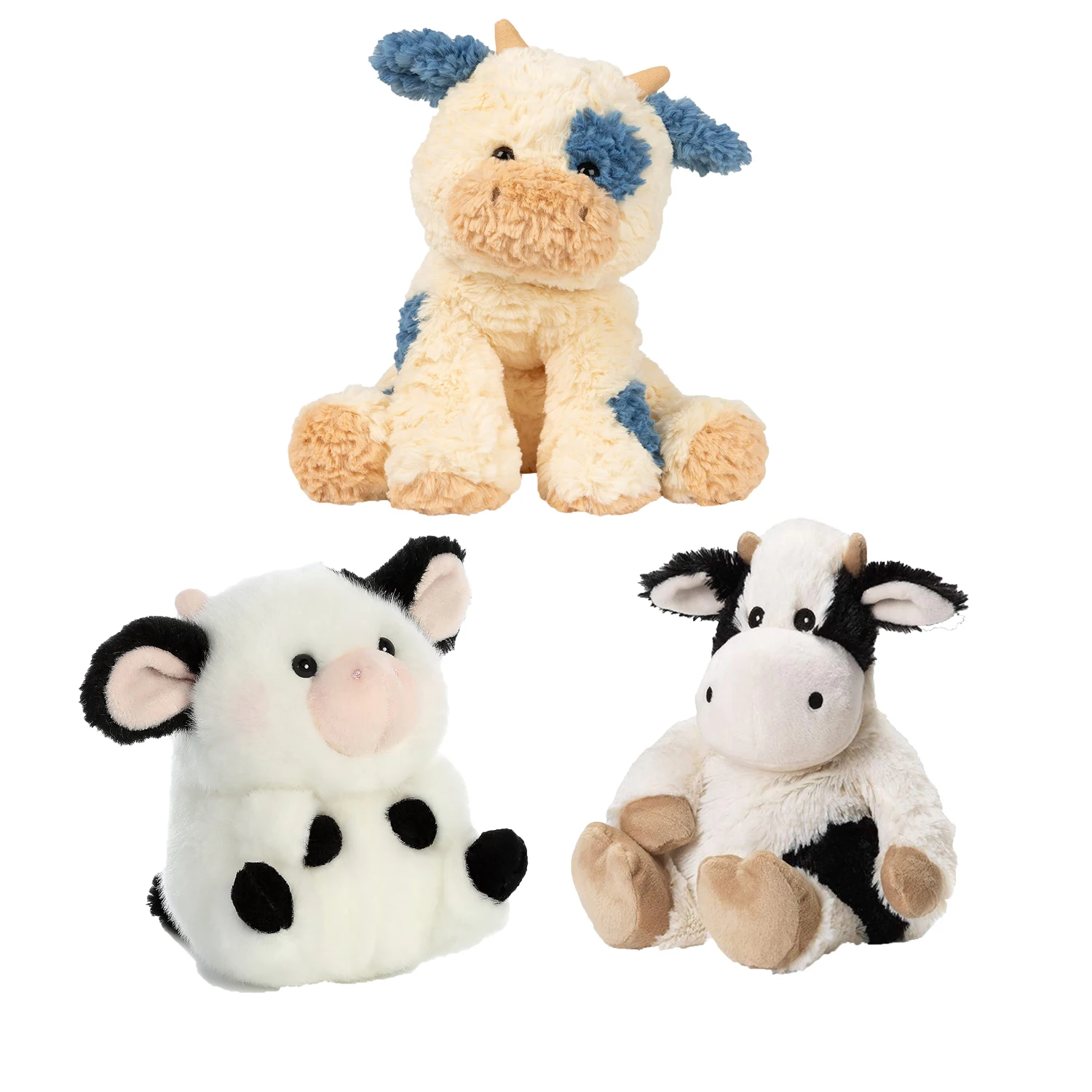 Custom Plush Cow Stuffed Animal Manufacturing Cow Stuffed Toys For Kids ...