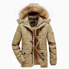 Long Coats Best Selling Men Long Sleeve Winter Hooded Removable Sherpa Lined Parka Overcoat Men Long Jacket Coats