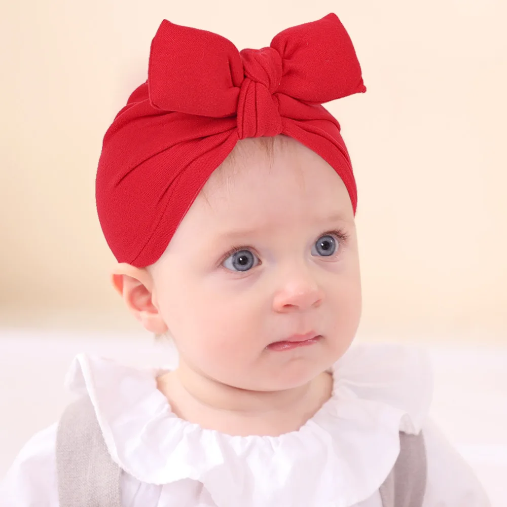 HOT Turban Headband Baby Bandeau Headbands Baby Hat Soft
