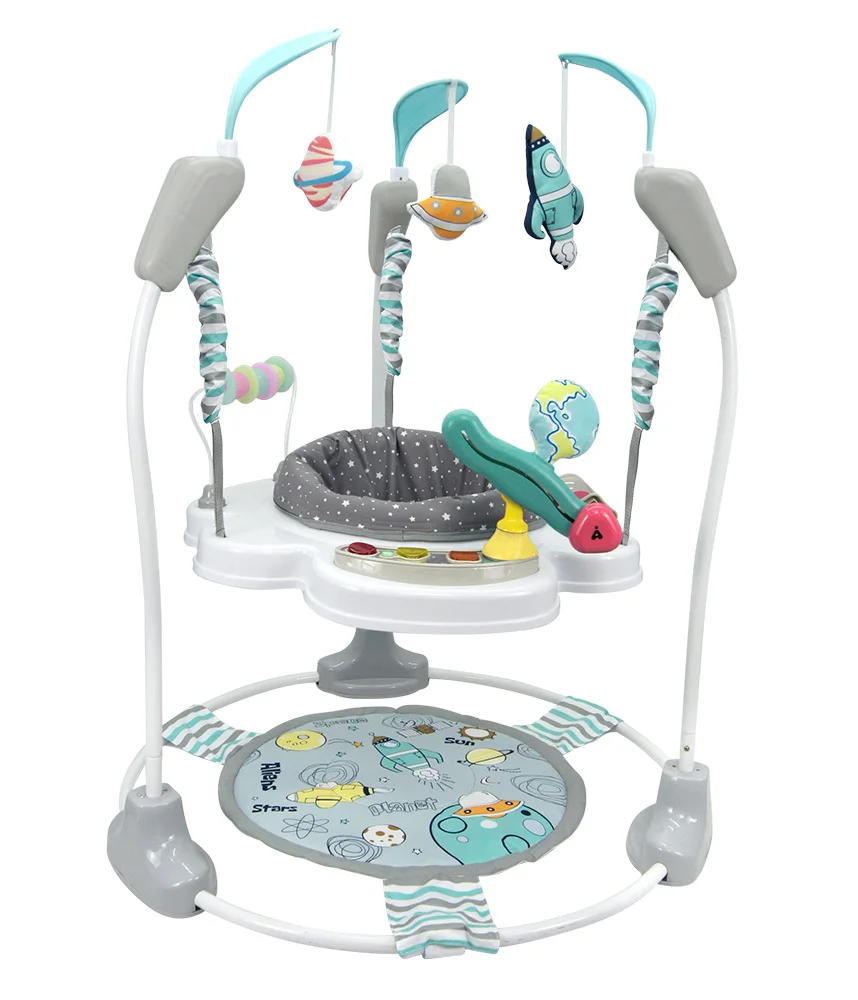 Hot sell baby jumper activity center plastic kids jumperoo chair baby jumper with music41223