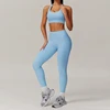 blue bra&leggings