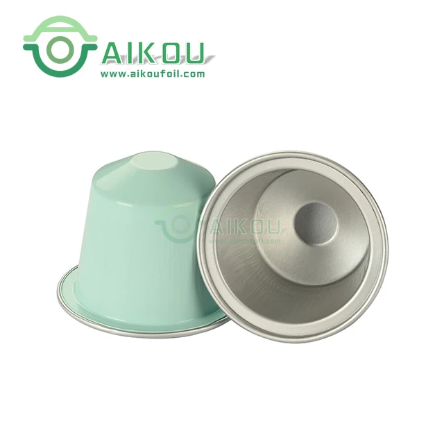 Алюминиевые капсулы для кофе эспрессо с наклейкой по заводской цене