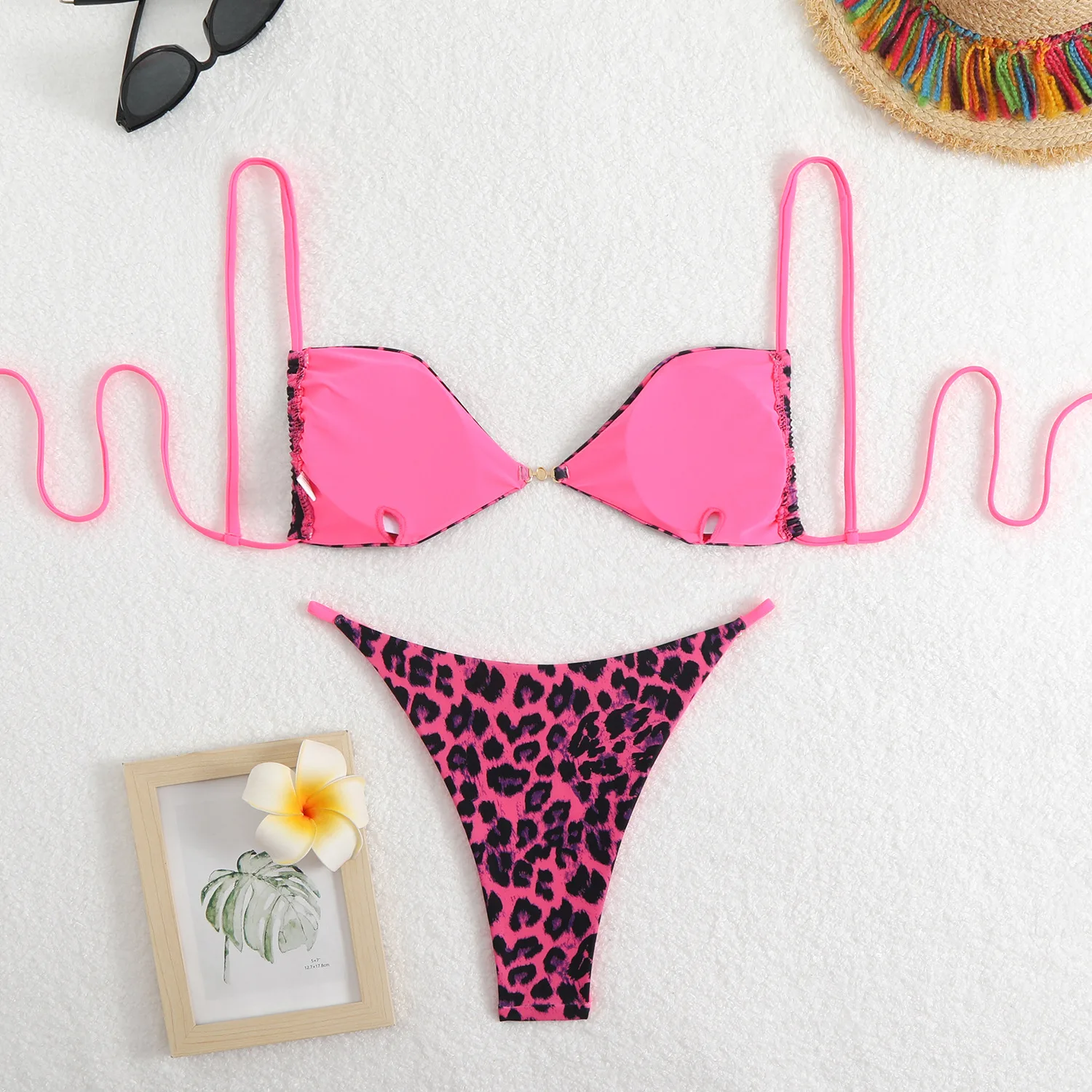 Zy263 Bikini Manufacturer Custom Swimsuit Print Pattern Bikini Set