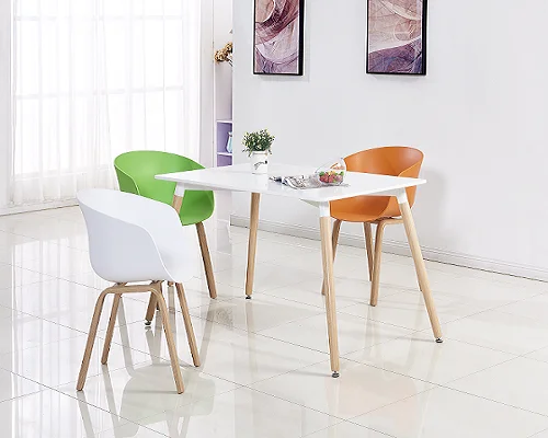 small plastic dining table set