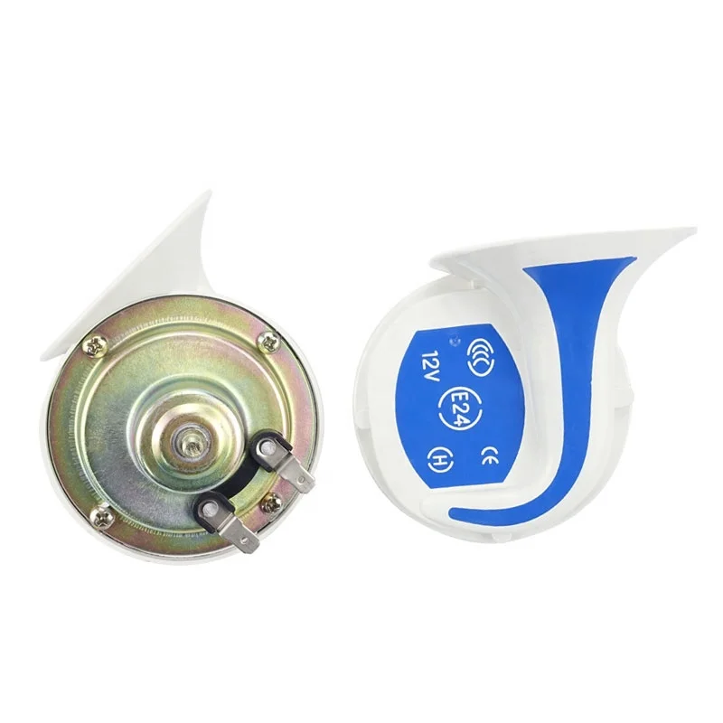 Digital 12V Waterproof 2-Way ABS Car Horn with 8 Sounds Musical Siren