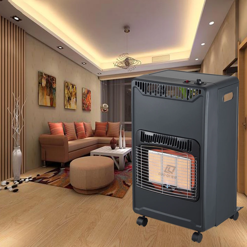 product 2024 high quality easily assembled  folder ceramic plate gas heater flame out protection device ods body gas room heater-16