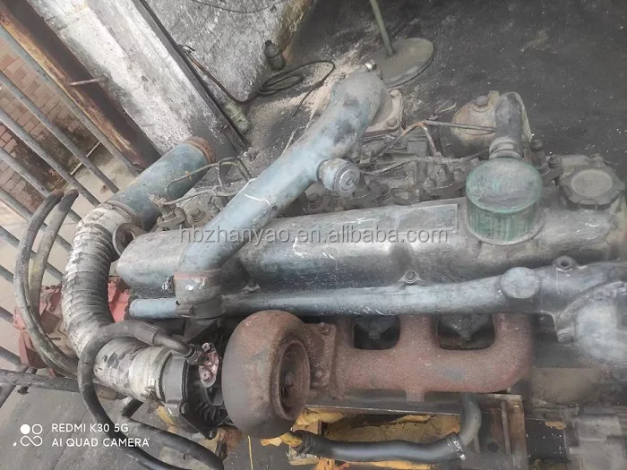 Japanese Original Used 6D15 6D15T Diesel Engine Assembly for Mitsubishi ...