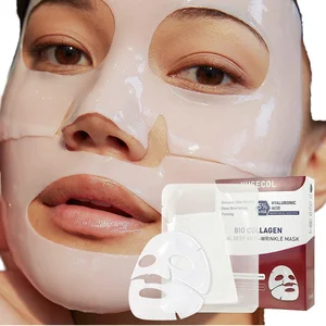 Korean Bio-Collagen Overnight Face Korean Glass Skin Moisturizing Anti-Wrinkle Squalane Organic Facemask for Body Care